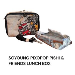 SoYoung Pixopop Pishi & Friends Insulated Lunch Bag